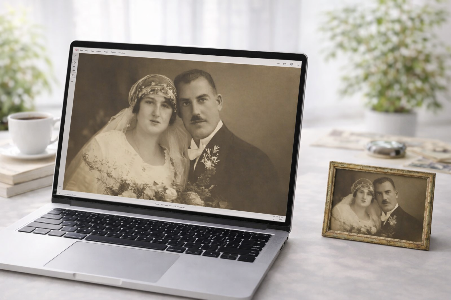 Hochauflösende Digitalisierung